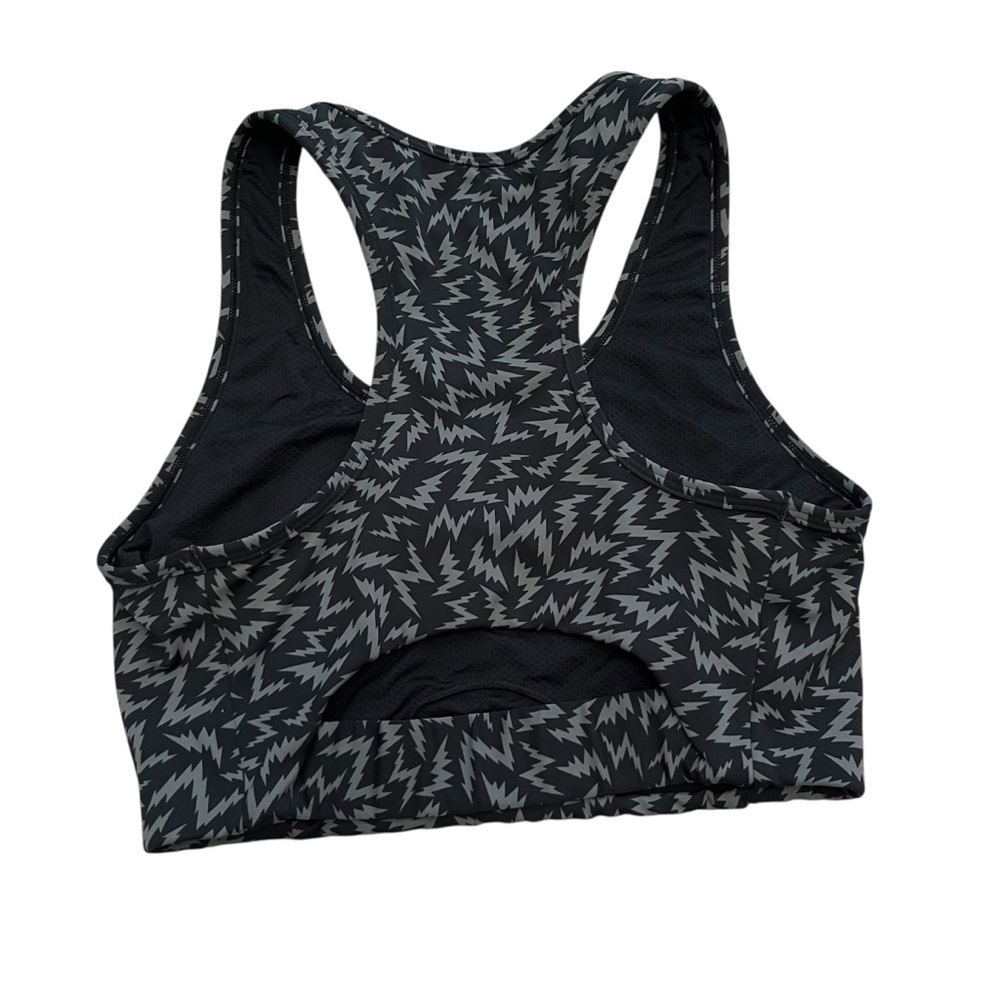 RVCA Black and Gray Sports Bra with Racerback, size Small - Picture 4 of 5